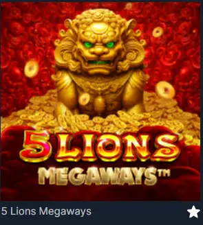 5 Lions Megaways
